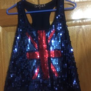 Sequined Tank Top-Lowest Price
